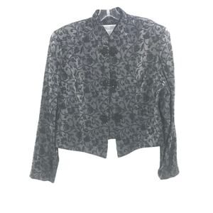 Jessica Howard Long Sleeves Jacket Floral Print